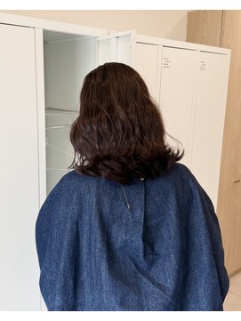 レンジヘアー(lange hair) pink purple