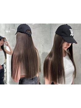 [#縮毛矯正#艶髪]髪質改善のスペシャリスト在籍☆PREMIUMストレート♪［梅田茶屋町］