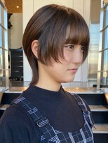 ソワネ 表参道(soigne)&nbsp;顔周りレイヤーウルフショート