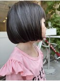 可愛さあふれるガールズボブスタイル