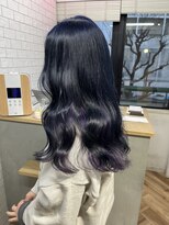 ループウエスト(LOOP WEST)&nbsp;ネイビー×インナーパープル