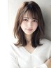 小顔カット＋白髪もキレイに染まるオーガニックカラー＋３STEPトリートメント