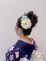 エム インターナショナル 春日部本店(EMU international)&nbsp;上品に映える立体シニヨン