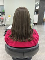 ガルボヘアー 桟橋店(garbo hair)&nbsp;オリーブベージュ　トリートメント　ケアブリーチ