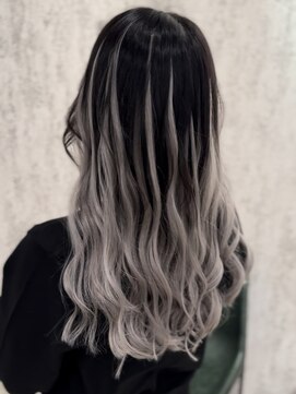 マーシュ ルーヴェ(marshu Luve) エクステ80本/ハイライトグラデーション