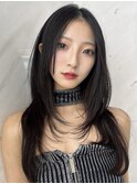 艶髪/グレージュカラー/透明感カラー/ハイレイヤー