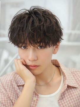 オーシャントーキョー 仙台(OCEAN TOKYO) 黒髪無造作マッシュショート