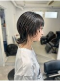 シャギーウルフカットクラゲウルフヘアボブウルフショートウルフ