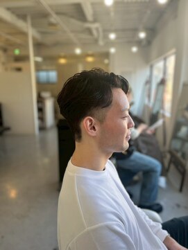 ソイクフ 高田馬場店(SOY-KUFU) 20代30代40代◎大人の刈り上げセンターパートショート