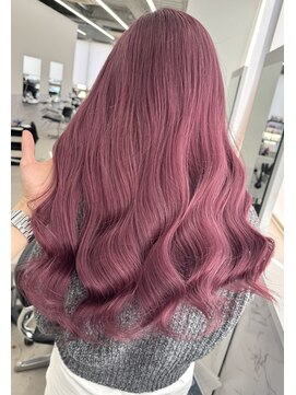 エゴル ナゴヤサカエ(ENGOL NAGOYA SAKAE) 新美蓮/ピンク/中明度/ブリーチ