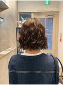 Lomalia表参道ナチュラルウェーブボブパーマ