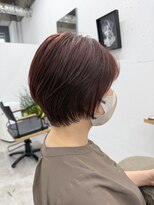 フリー(Free.)&nbsp;前髪ピンクベージュイメチェンクールショート