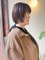 ヒントステーション(HINTSTATION) 〈浅草 半個室〉顔周りレイヤーボブ×ニュアンスピンク