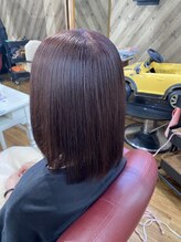 ルネッサンスヘアー ラファエロ(RAFFAELLO) モーヴピンクで柔らかな印象にコラーゲンで潤艶カラー