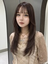 サンド ミュウ 横浜店(sand mieu)&nbsp;長さは変えずにイメチェン◎レイヤー/結べる/ベージュカラー