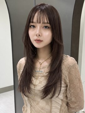 サンド ミュウ 横浜店(sand mieu) 長さは変えずにイメチェン◎レイヤー/結べる/ベージュカラー