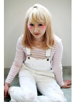 リッツファミリーズピコ めがね橋店(RIT FAMILYZ PIKO)&nbsp;ハイトーン　ミディアムボブ