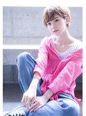 Aimee グランジショート×ミルキーベージュ