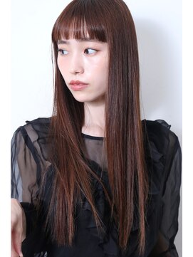 クリーム(CREAM) ストレートロングヘア