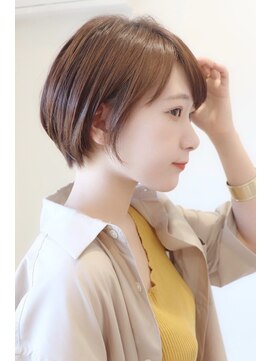 アイ(I.) 大人女性におすすめナチュラル前下がりショートボブ　川口