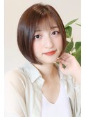 【 Ｉ. 】ストレート前下がりミニボブ　川口