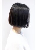 【BLANCO北堀江】ナチュラルな前下がりボブ