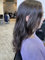 ヘアーアンドメイク ニッキ(hair&make nikki) クセ毛っぽいパーマのロングヘア