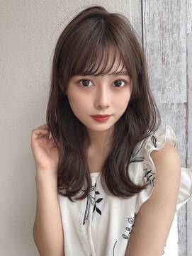 アフロート ディル(AFLOAT D'L) 色気くびれヘア透け感前髪パーマ透明感ベージュカラー20代30代