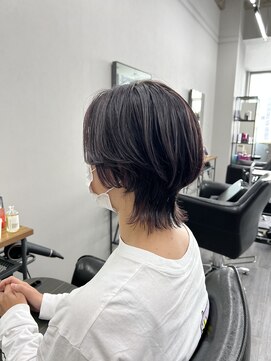 コード 四条河原町駅店(CHORD) フェイスフレーミング ショートウルフ 河原町 京都 髪質改善