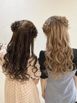 リディア 新宿東口店(Rydia) ハーフツインおだんご 羊ヘア 2023髪型 流行 トレンド 2次元