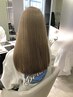 感動♪カット+美髪酸性ストレート+各種最高峰カラー+oggiotto20工程Tr /34900
