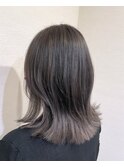 ブリーチカラー×グレージュ