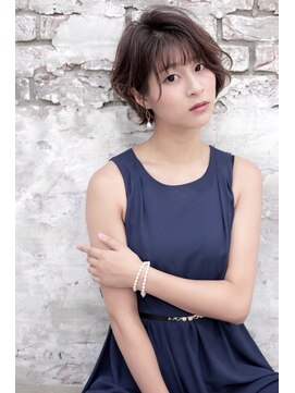 トライベッカ 新柏店(TRIBECA Hair&Spa) 【新柏】大人ショート丸みショート30代40代前髪