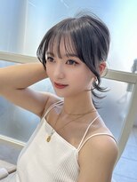 アフロートリノ(AFLOAT Leino)&nbsp;結んでかわいい顔まわり　韓国風　似合わせ　顔まわりカット