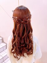 ヘアメイク ジェイエム&nbsp;ハーフアップ