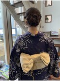 【見附 今町】浴衣ヘアスタイル