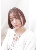 CIERA.大人ボブ×モカブラウン