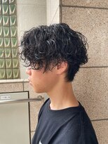 ゴーズゴードットビー 吉祥寺(go s go .b)&nbsp;波巻きパーマ/メンズカット/メンズパーマ/センターパート