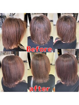 ヘアーデザイン アール(Hair Design aR) 2023.11.13美神縮毛矯正