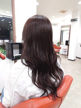 アンダーバーホワイト モデ 富田林店(_WHITE mode) 大人美人韓国風ヘアモテ髪アッシュベージュ