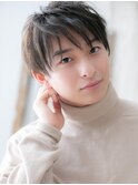 好感度大シースルーバングのさわやかマニッュシュi名護大東