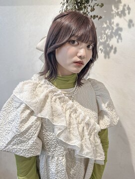 ゼスト 中野店(ZEST) 【ZEST中野/武田智海】ピンクブラウン/くびれヘア