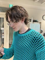 テトラ バイ ネオリーブ 横浜西口店(tetra by neolive)&nbsp;横浜★波巻きスパイラルパーマウルフカット