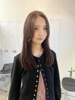 クリアーオブヘアー 池下店(clear OF HAIR)&nbsp;ストレートロング/艶ブラウン