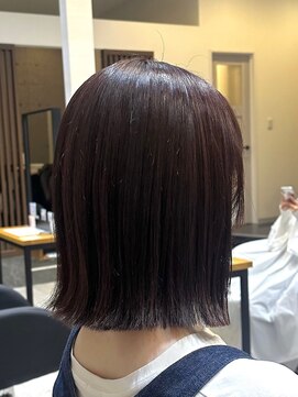 アトリエコア(Atelier Coa) ショートカット前下がりボブショートボブグレージュカラー