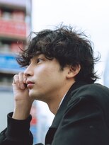 リノ 金山(Rino) カルマパーマ/ベリーショート/ダークアッシュ/ニュアンスパーマ