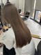 イリ 梅田(ili)の写真/自然な仕上がりのストレートが体験できる♪こだわり抜いたや施術でダメージレスに美髪へ◎