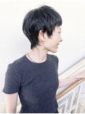 【morio成増/一戸】大人かわいい黒髪ウルフショート
