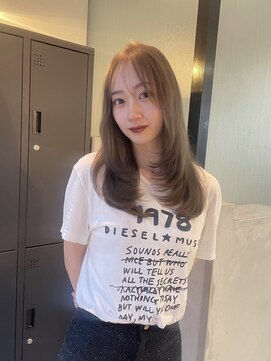 シーン(scene) シアーベージュ×ザクザクレイヤー