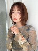 ボブレイヤー/ボブウルフ/20代30代40代/くびれヘア/くびレイヤー